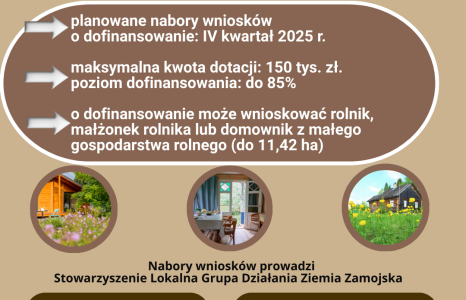 Tworzenie Gospodarstw Agroturystycznych oraz Zagród Edukacyjnych